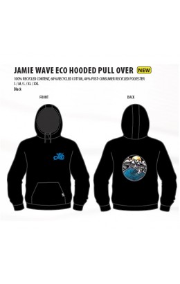 Lib-Tech JL Wave ECO Hooded Pull Over Black 